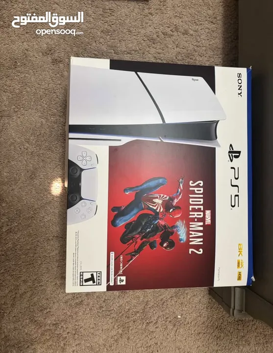 Playstation 5 slim أمريكي بحالة الوكالة