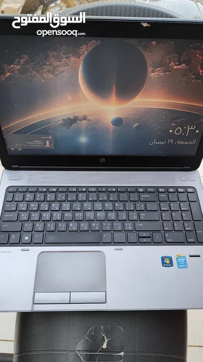 لابتوب hp نضيف جدا