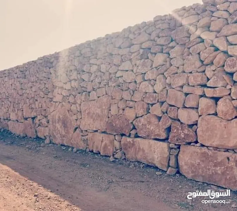 استصلاح اراضي زراعيه بناء سناسل حجريه سلاسل حجريه تشييك اراضي تشييك مزارع تنسيق حدائق وبناء