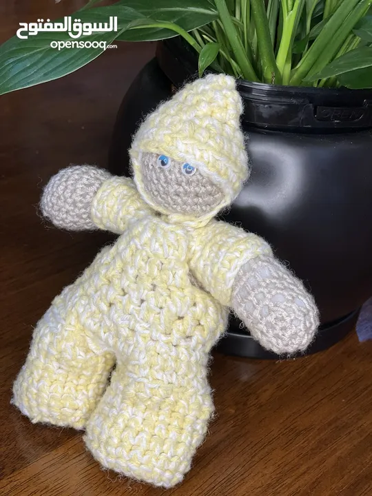 Handmade crochet doll