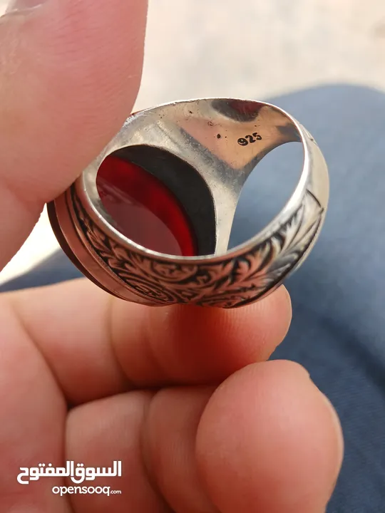 خاتم فضة 925