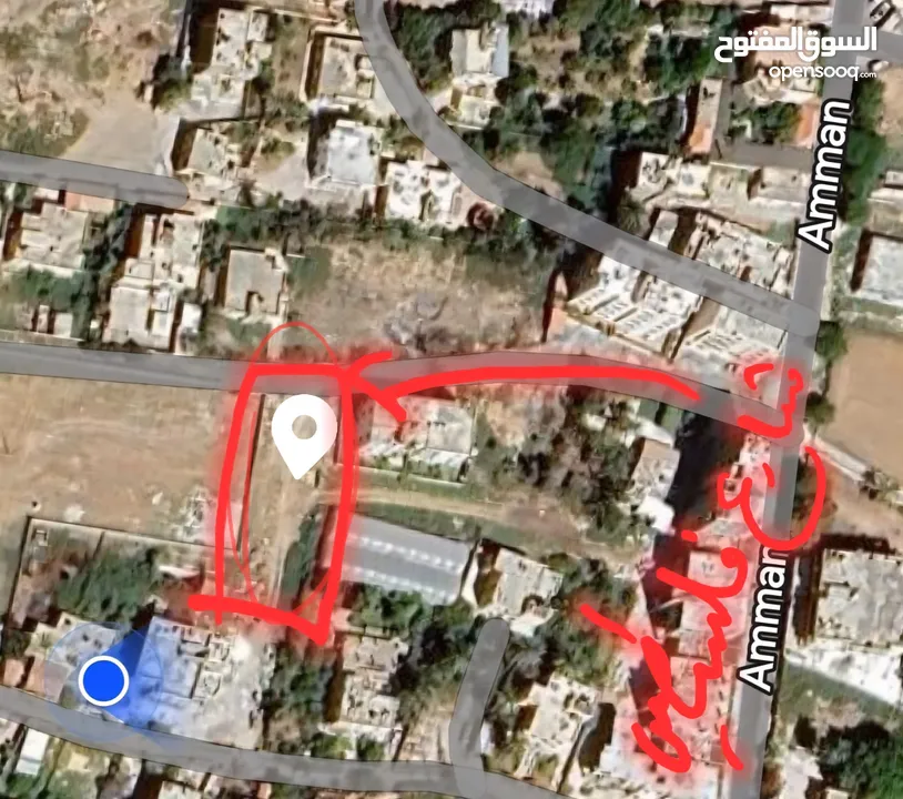 إعلان بيع قطعة أرض استثمارية مميزة (مع رخصة بناء جاهزة وسارية)