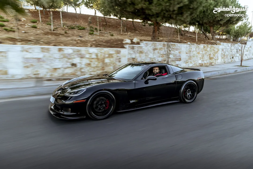 Corvette C6 2008 Ls3 Targa Top 500HP بحالة الوكالة