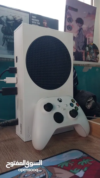 للبيع xbox series s مع شاشة Asus 144hz بحاله ممتازه