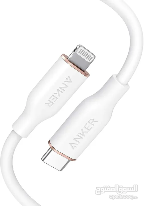 كابل Anker PowerLine III Flow من USB-C إلى Lightning PowerLine III Flow USB-C with Lightning Connect