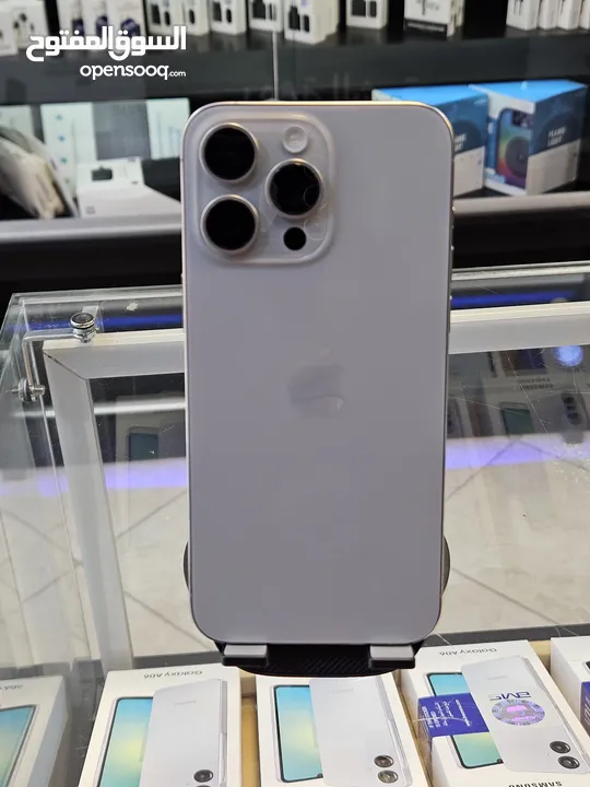 Apple Iohone 15 Promax(256GB 15 برو ماكس (256) جيجا وارد الشرق الاوسط