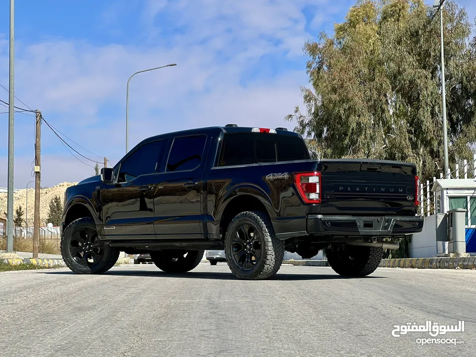 2022 FORD F-150 Platinum Hybrid Black-Edition