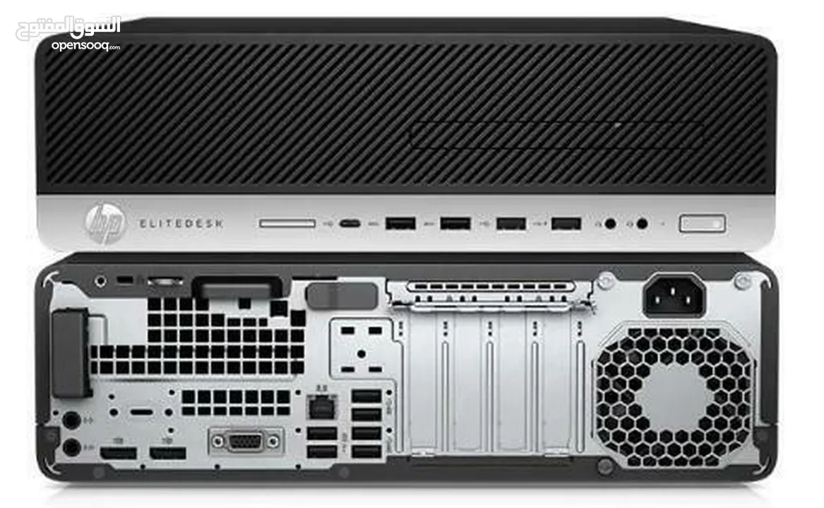 HP EliteDesk 800 G3 Small Form Factor PC, Intel Core Quad i5 6500 up to 3.6 GHz, 8GB DDR4, 256G