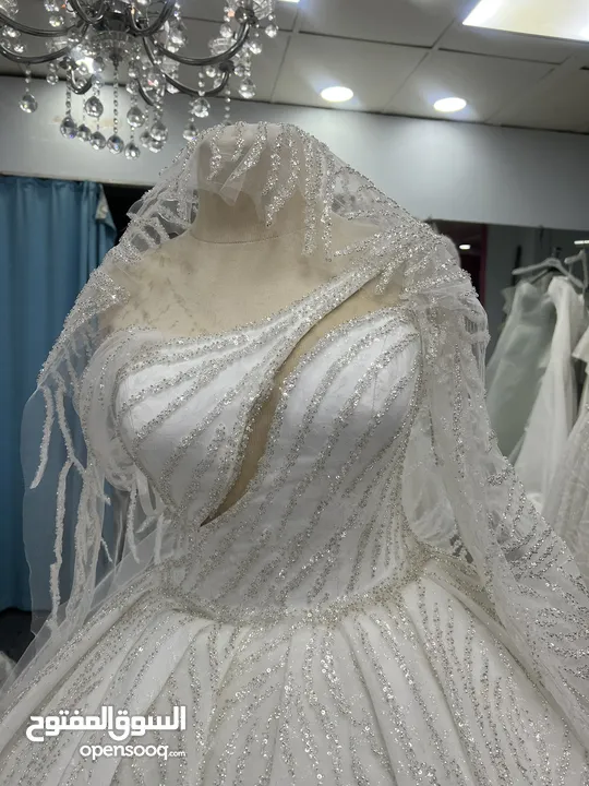 فستان عروس جديد تصميم وخياطه تركيه