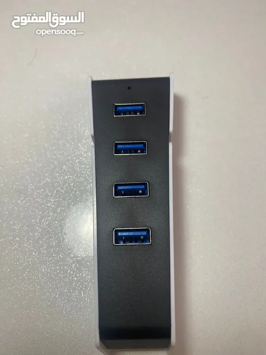 موزع  Slim PS5 USB يشمل 4 منافذ USB