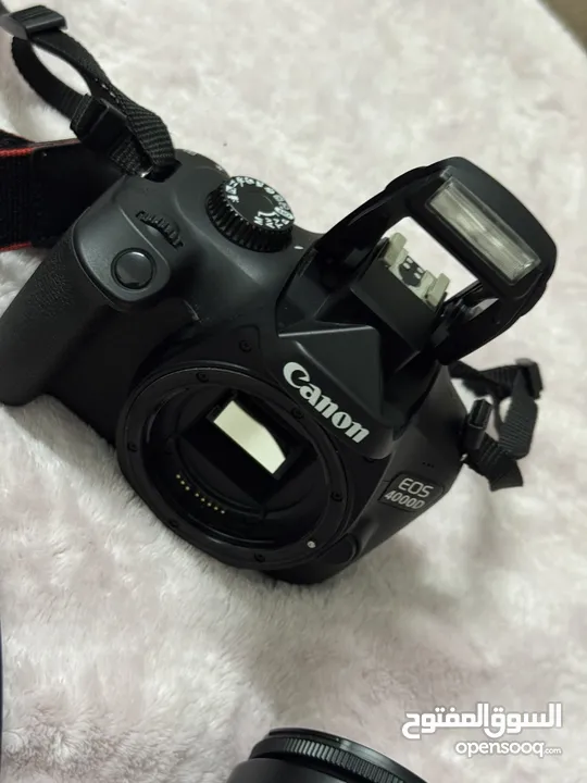 Canon EOS 4000D Camera DSLR+ LENS  18-55MM كانون ذات جودة عالية  للبيع جديدة