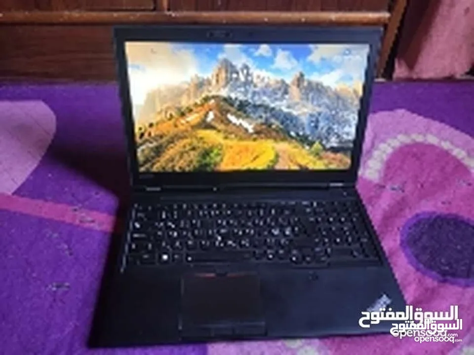 Lenovo Thinkpad P52 Corei7-8850H GPU NVIDIA Quadro P2000 4GB لابتوب