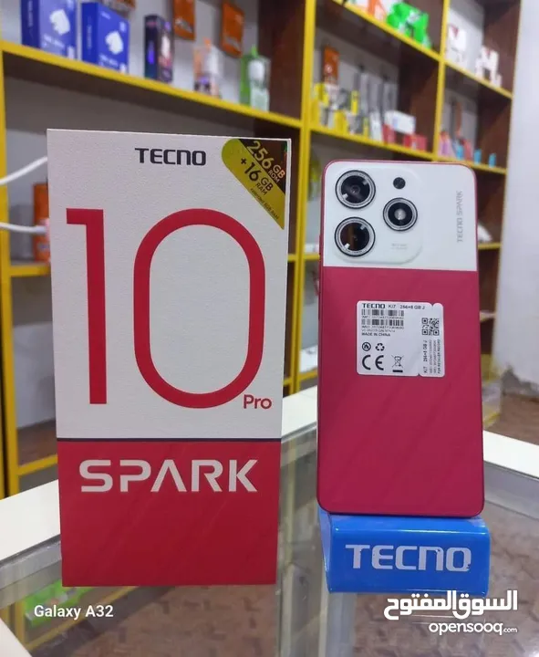 رام 16 جيجا 256 spark 10 pro جهاز مستعمل وكاله متوفر توصيل