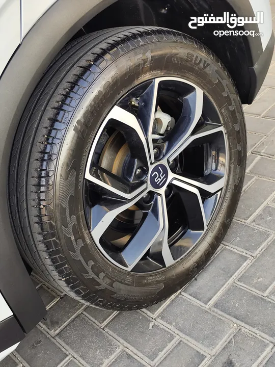 تم وصول BYD YUAN PLUS البطارية الكبيرة فحص كامل لون سلفر مميز بي واي دي يوان بلس عداد قليل