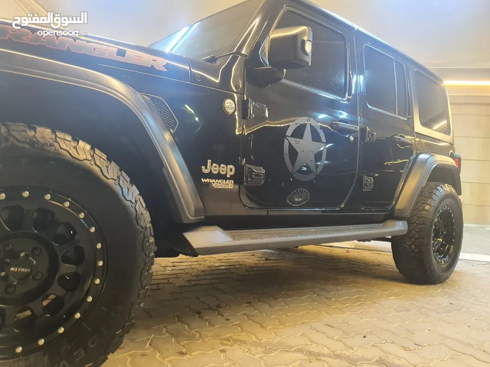 جيب رنجلر سبورت خليجي Jeep Wrangler sports GCc