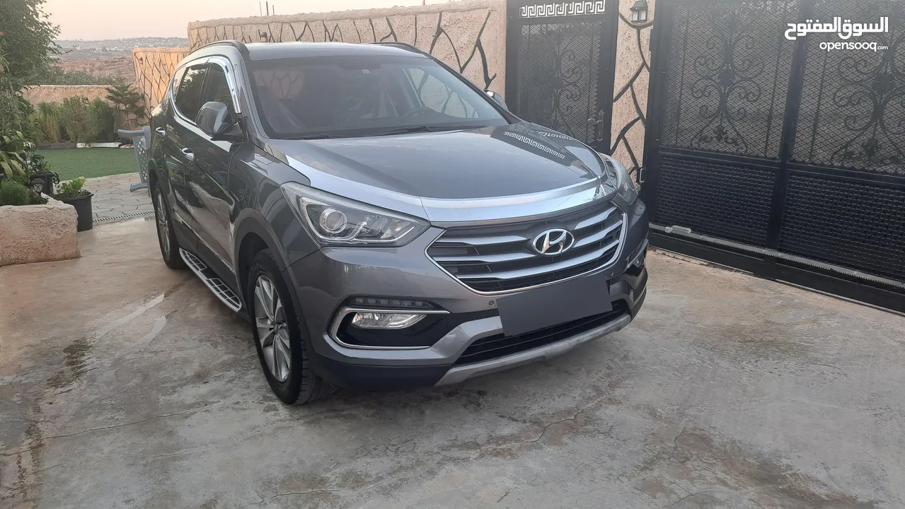 عرررض مغري بسبب السفر هونداي سنتافيه 2019 فل فل بدون فتحه دفع رباعي يد اوولا بسعر توسان