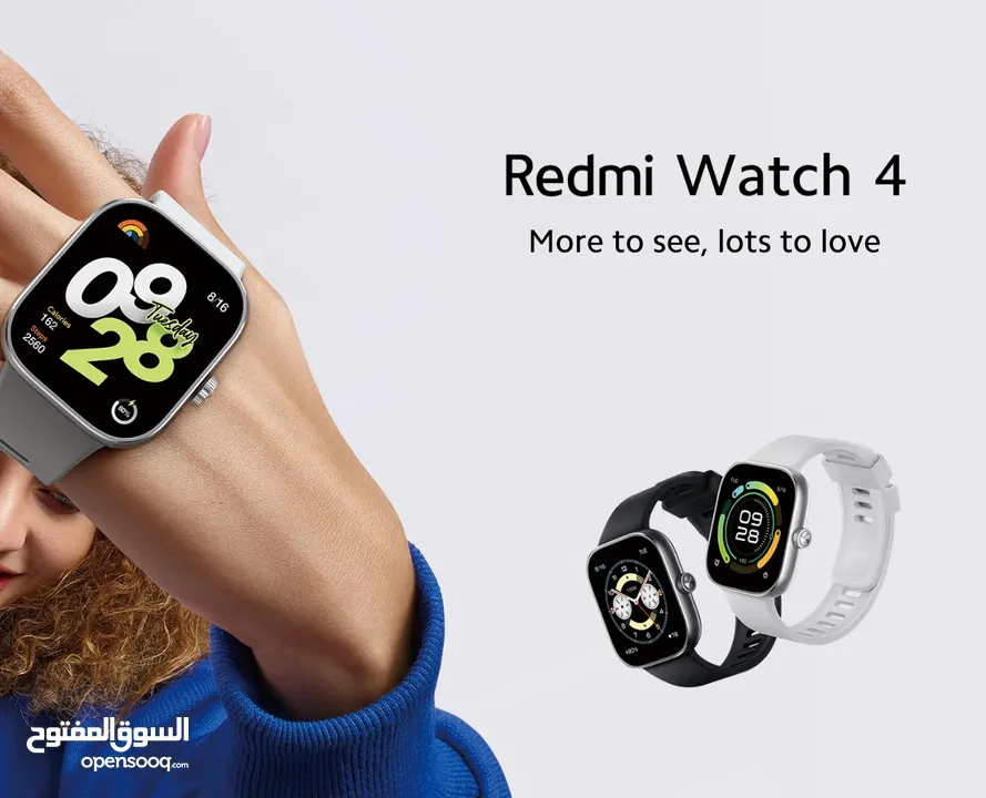 العرض الأقوى Redmi Watch 4 لدى العامر موبايل