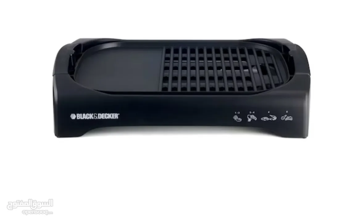 Open Flat Grill With Glass Lid