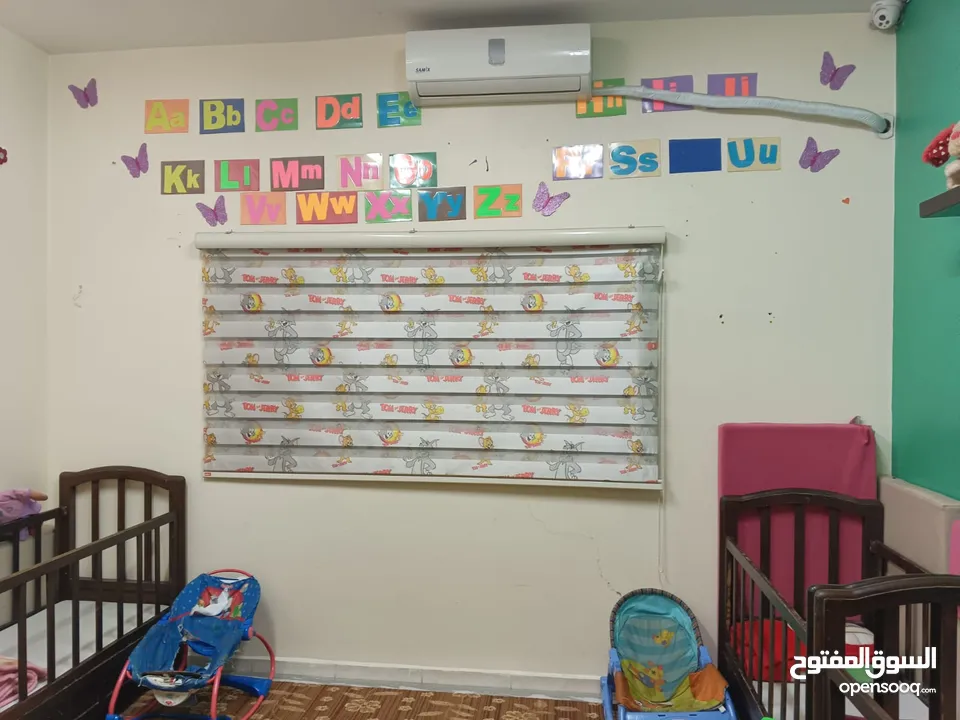 بيت مستقل للايجار لمشروع روضة او حضانة ايجار سنوي