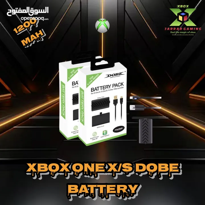 Xbox Rechargeable Battery’s for series x/s & one x/s بطاريات شحن خاصه بايادي تحكم الاكس بوكس