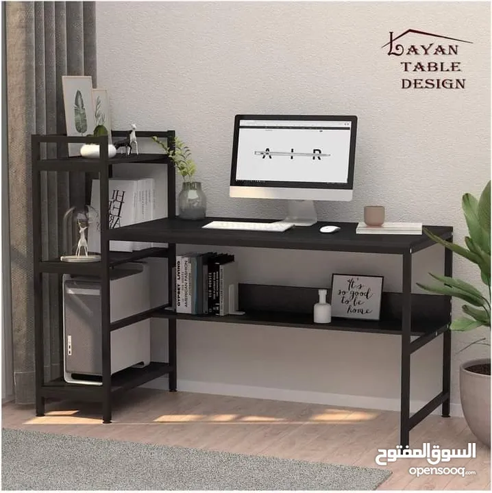طاولة موظف حديد / طاولة دراسة حديد بعدة الوان