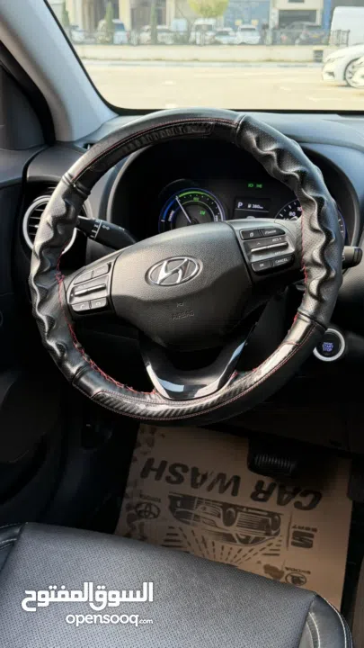 هونداي كونا ترخيص 2020/ترخيص لغايه 20/3/2026 محرك 1600 هايبرد جير أوتوماتيك 141 حصان