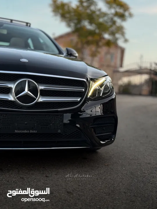 مرسيدس بنز E200 AMG موديل 2018 بالرخصه اصل برايفت عداد 100 الف يد 3 رخصه تامين سنه فحص فوق الممتاز