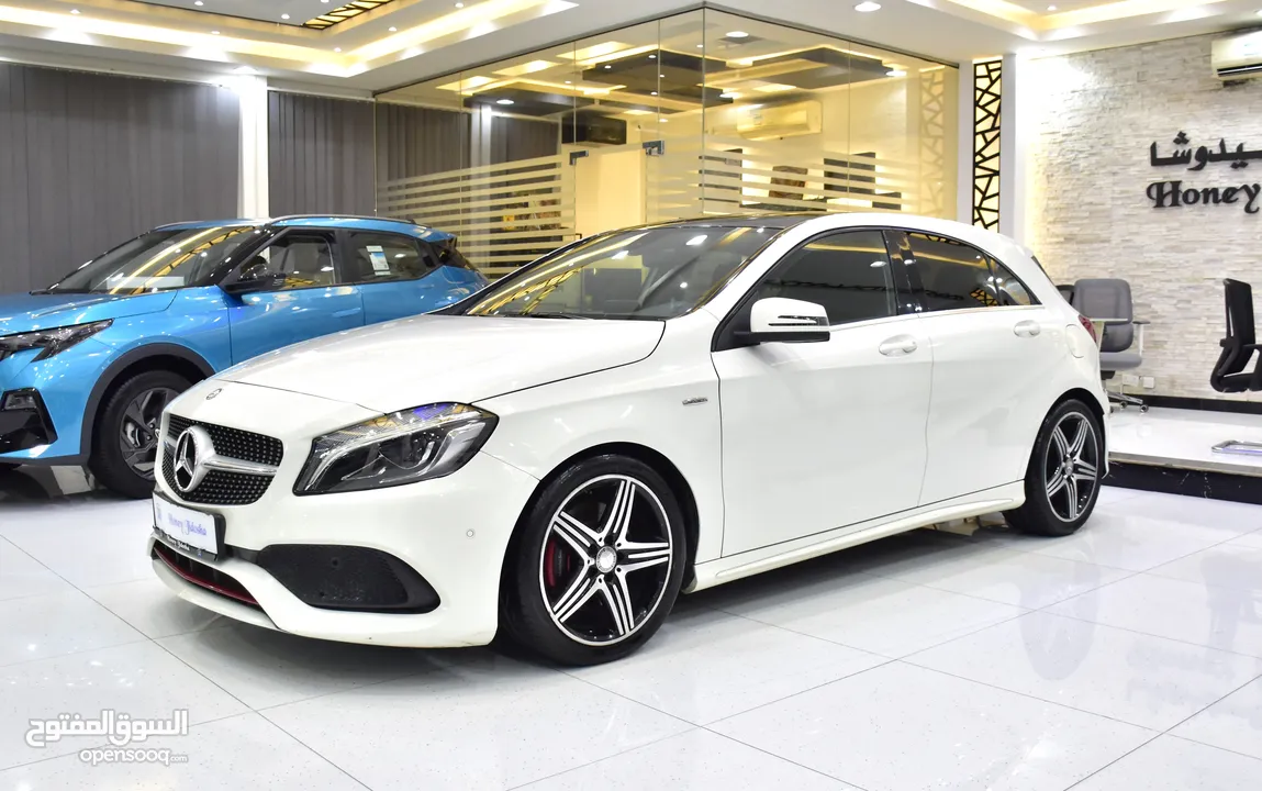 Mercedes Benz A250 ( 2016 Model ) in White Color GCC Specs