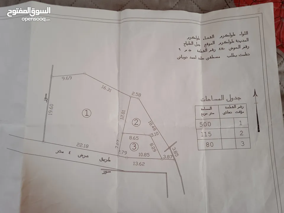 قطعة ارض للبيع