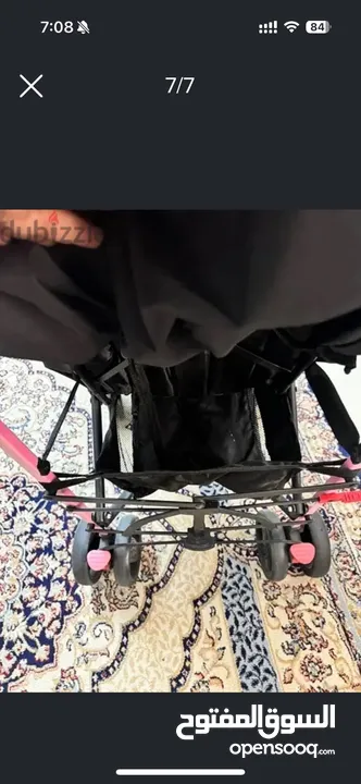 Stroller with adjustments...heavy duty very good colour n very new