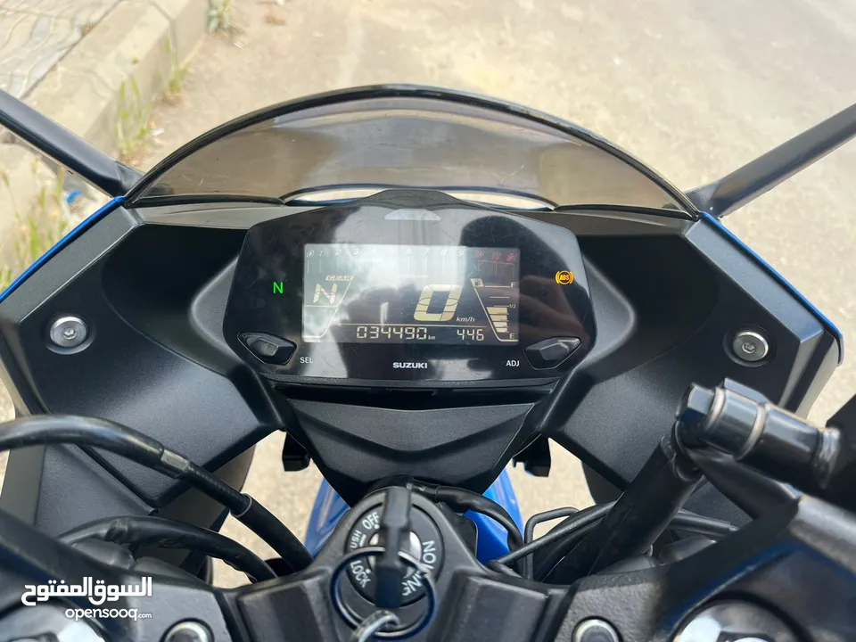 سوزوكي 250 sf بحالة الوكالة 2020