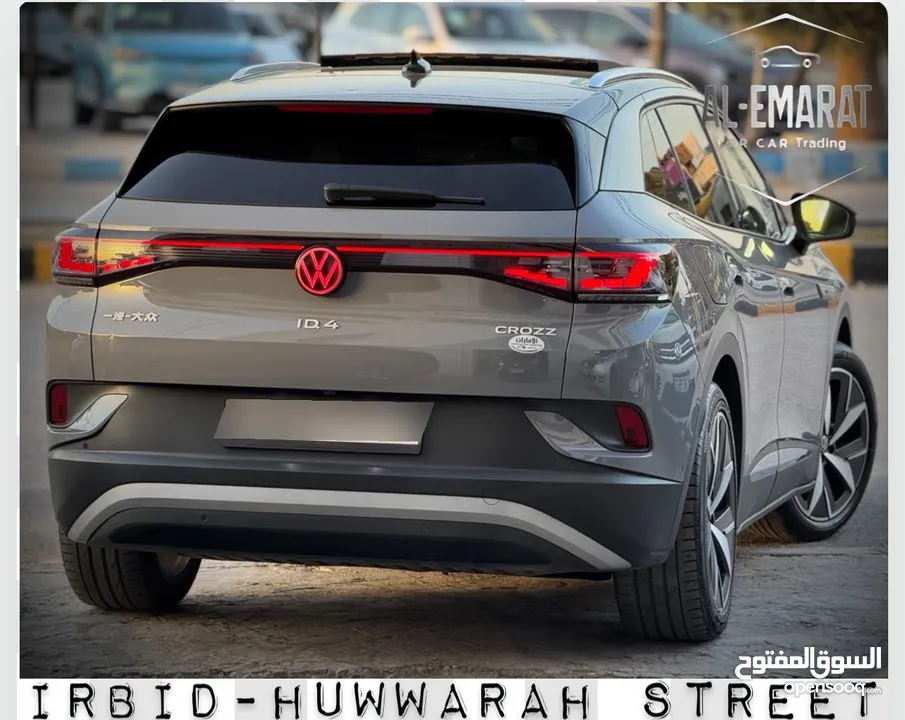 فولكسفاجن ID.4 CROZE PRO 2022 بحالة الزيرو جمرك اليووووم اعلى صنف للبيع وبسعر مغررررييي