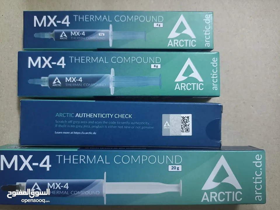 Arctic MX-4 4, 8, 20 grams thermal paste