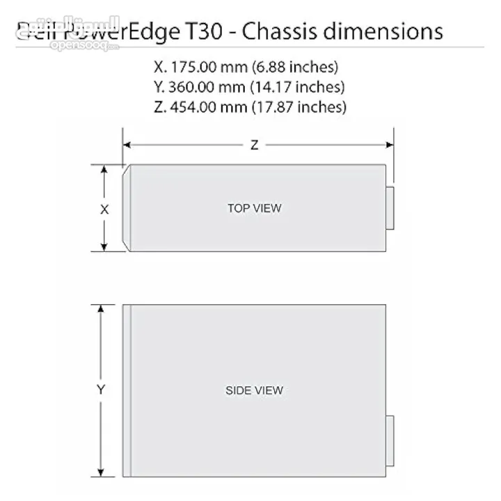 Dell PowerEdge T30 tower Server - 1 x Intel Xeon E3-1225 v5 Quad- 2TB HHD  32GB SSD 512 m.2 NVME
