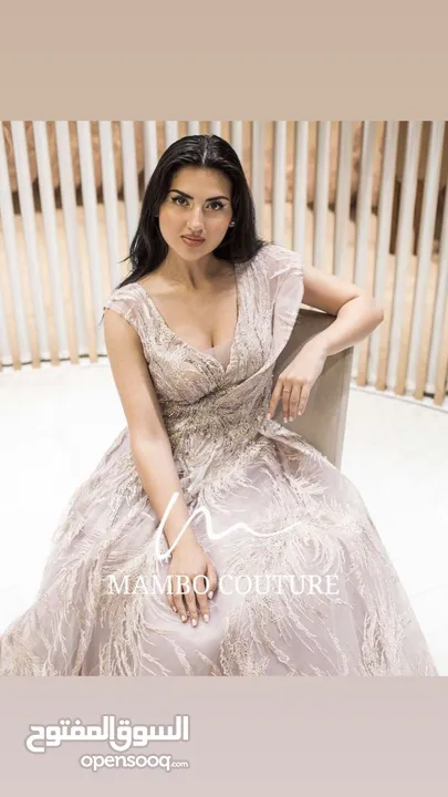 شروة مجموعة من بدل الابيض و الملون و فساتين السهرة