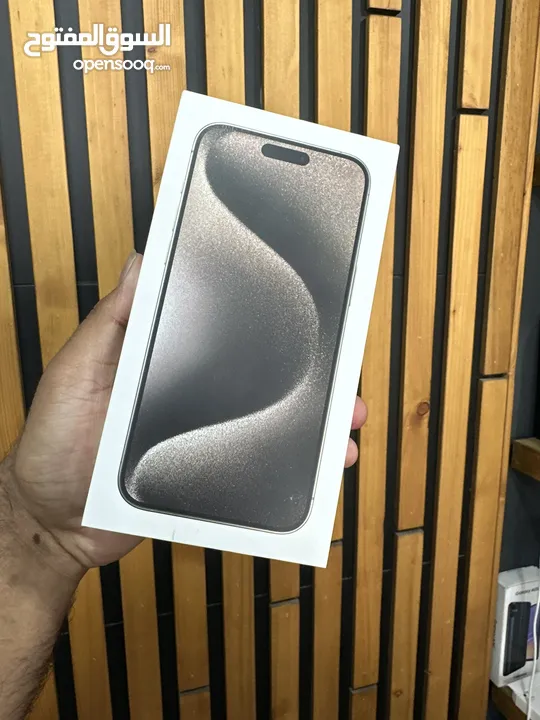 iPhone 15 Pro Max 256Gb Natural Titanium New