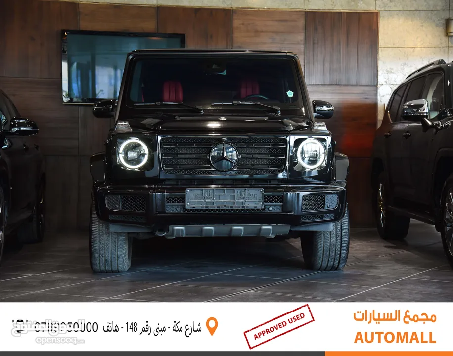 مرسيدس جي كلاس وارد وكفالة الوكالة 2022 Mercedes G Class G500 AMG Kit