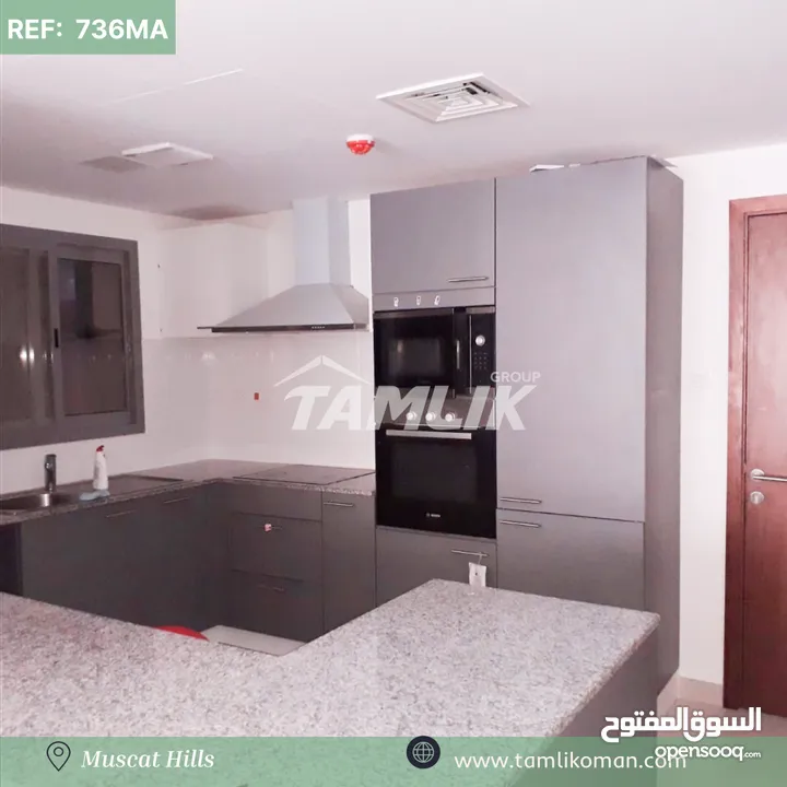 Fantastic Furnished Apartment for Sale in Muscat Hills  REF 736MA