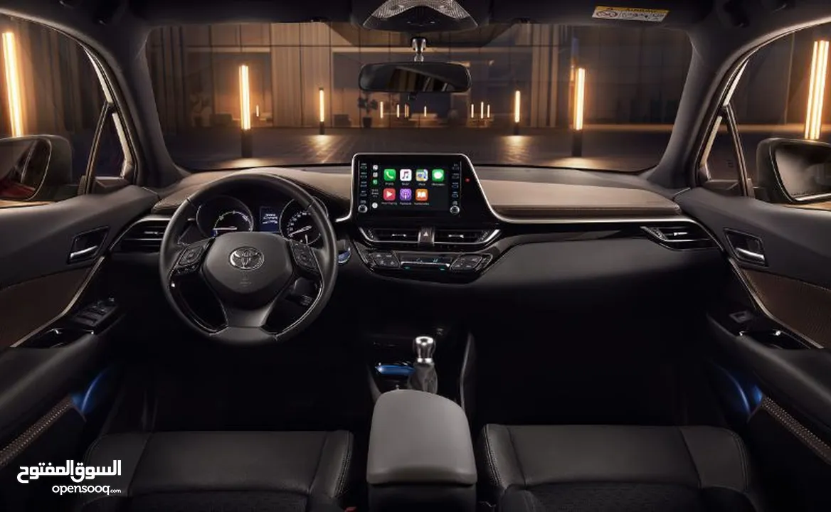 تويوتا C-HR كهرباء بالكامل للإيجار شهري فقط 750 دينار