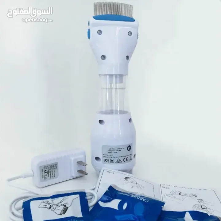 جهاز القضاء و التخلص من القمل جهاز تنظيف قمل شعر الراس مع فلاتر
