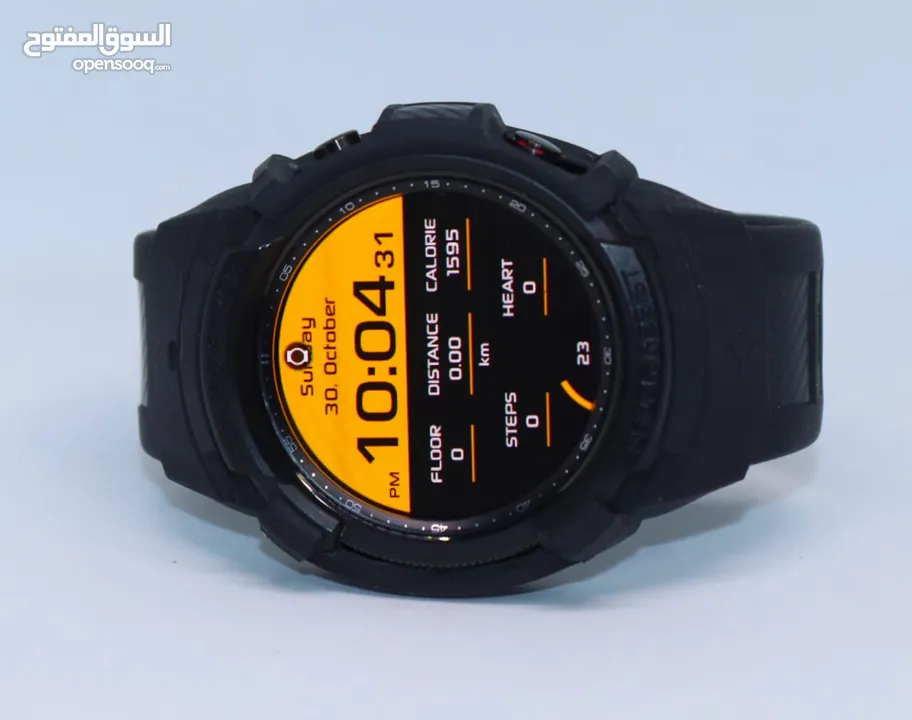 SAMSUNG GALAXY WATCH 3 SIZE .45MM smart watche BLACK SPIGEN RUGGED RUBBER ARMOR SHOCKPROOF CASE
