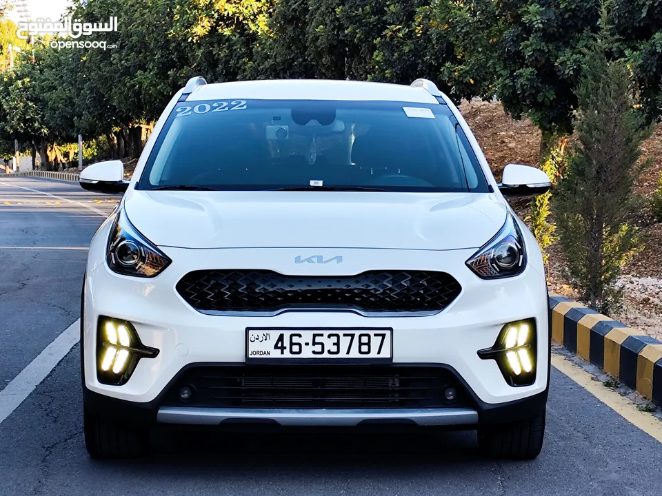 كيا نيرو 2022 KIA NIRO HYBRID جمرك جديد وارد كوري فحص كامل بحالة الوكالة