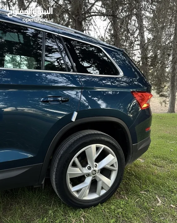 سكودا كودياك 2017 مفلل مع بانوراما ودفع رباعي ترخيص وتامين شامل ساري للبيع او البدل