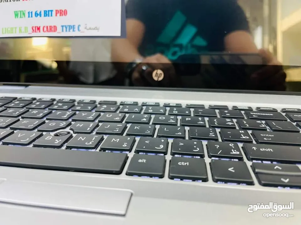 HP 850 G3 CORI7 الجيل السادس   ولمس RAM 8 GIGA DDR4 SSD 256 GIGA VGA   2  بضمان شهر