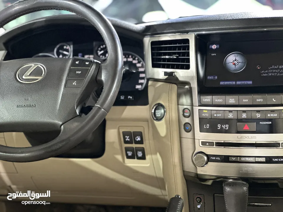 لكزس Lx570 2015 خليجي بهوان