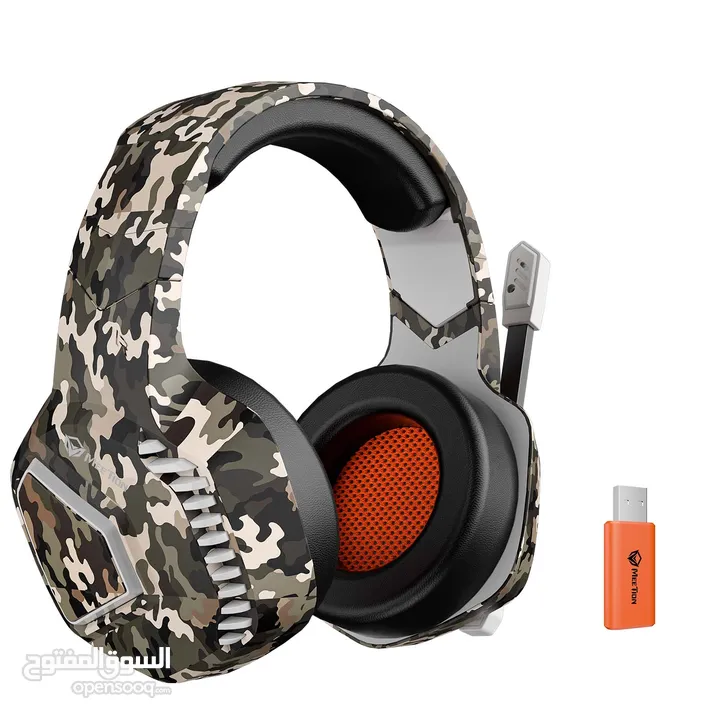 Meetion BTH014 Surround Sound 2.4G Wireless Bluetooth & Wired Gaming Headset سماعات جيشي