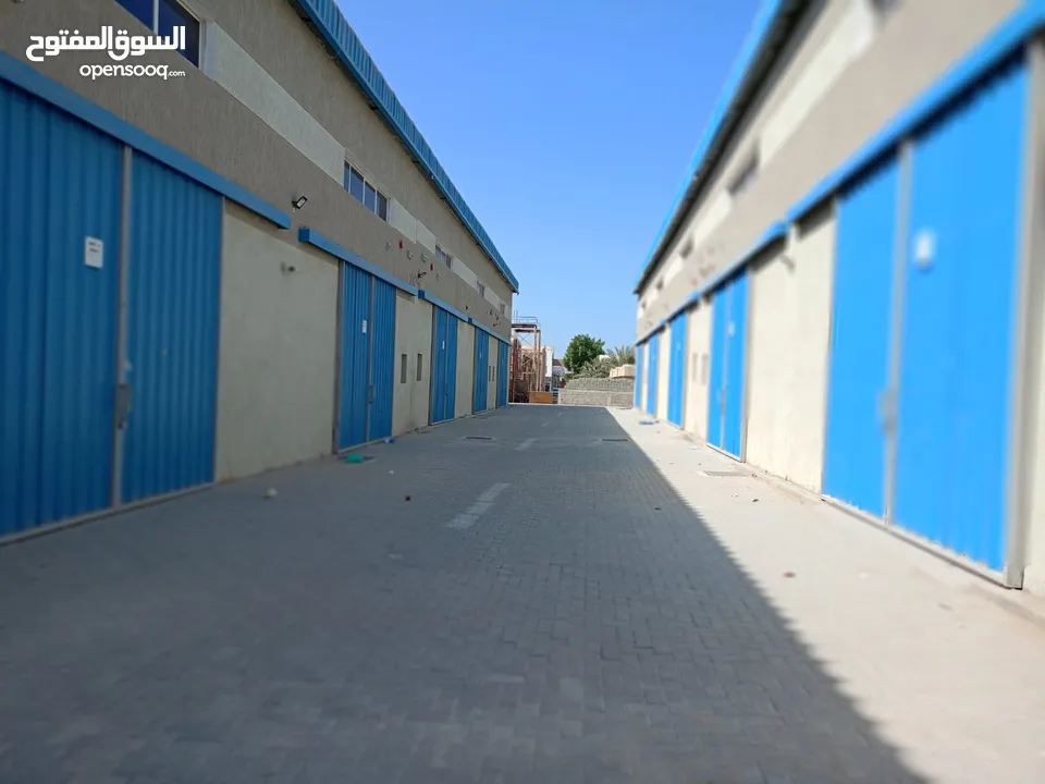Warehouse for rent in Al Jurf Industrial Area, Ajman.