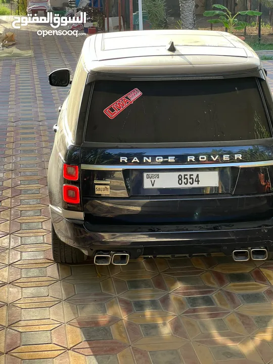 Range rover 2014supercharge no accidentمسرفس جاهز