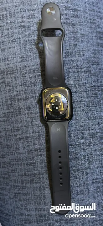 ساعة أبل الإصدار الثامن apple watch s8 44mm بحال الوكالة