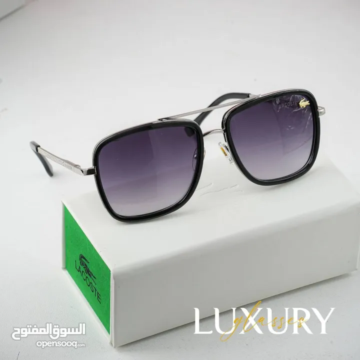 نظارات Lacoste الشمسية – ستايل رياضي فرنسي بلمسة أنيقة